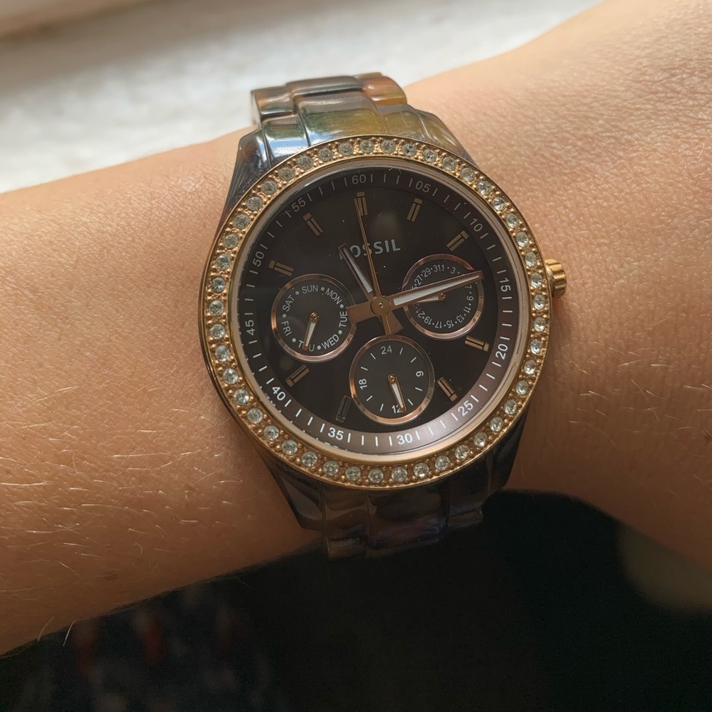 Fossil Watch Tortoiseshell